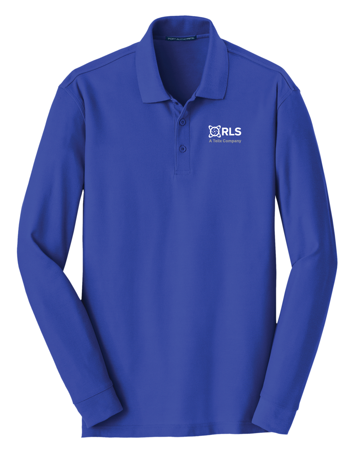 Men's Port Authority Long Sleeve Core Classic Pique Polo
