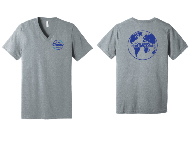 World Quality Week Unisex V-Neck Tee
