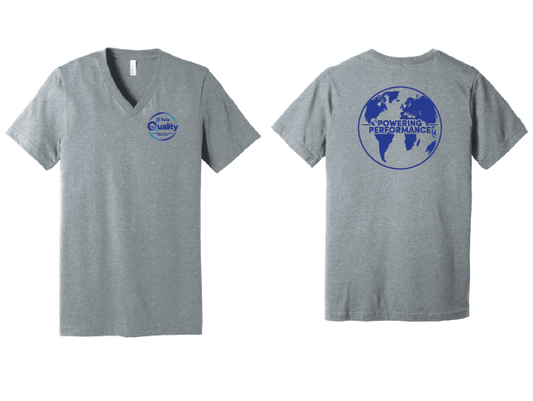 World Quality Week Unisex V-Neck Tee