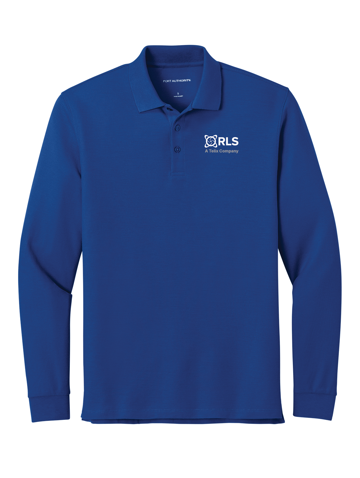 Men's Port Authority® Wearever Signature Pique Long Sleeve Polo