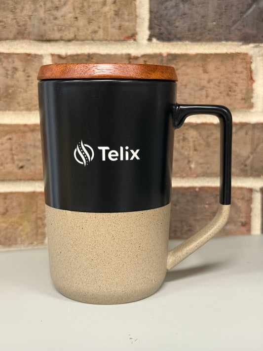 Telix Tahoe Tea & Coffee Ceramic Mug - 16oz