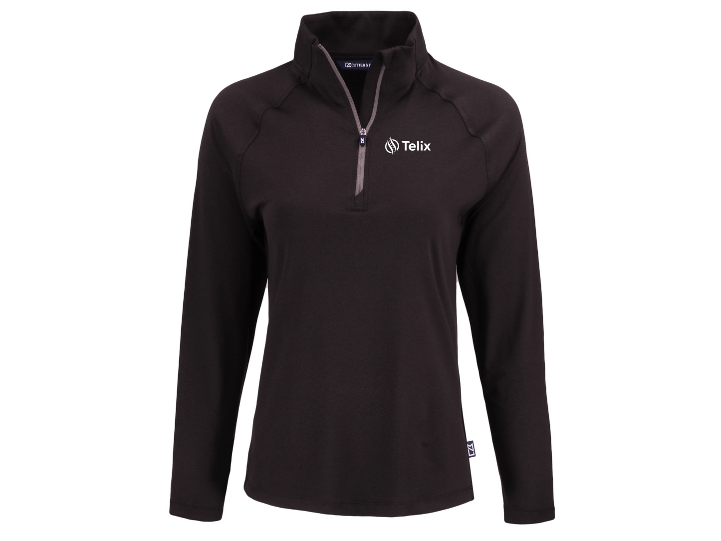 Cutter & Buck Coastline Recycled Double Peached Womens Quarter Zip Pullover