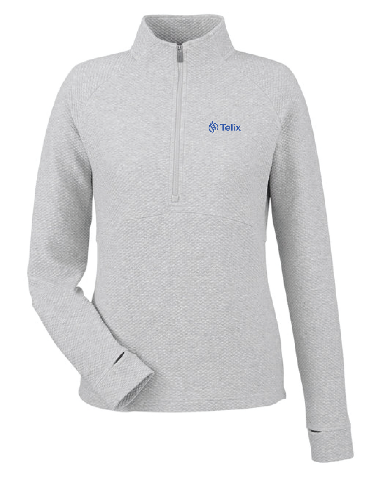 North End Ladies' Spirit Textured Quarter-Zip