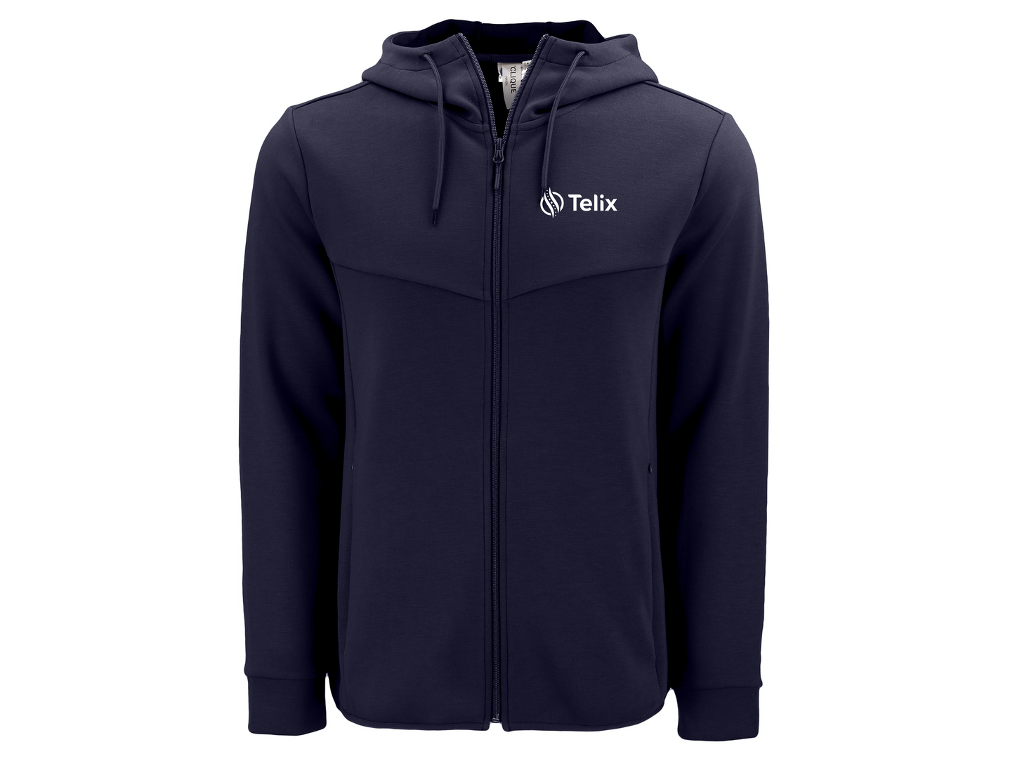 Clique Haven Recycled Mens Full Zip Hooded Sweatshirt